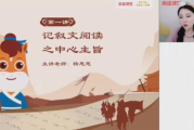 楊思思 初一語文 2021年春季班 百度網盤下載