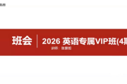 啟航教育 張景哲 2026年考研英語專屬VIP班 百度網(wǎng)盤下載